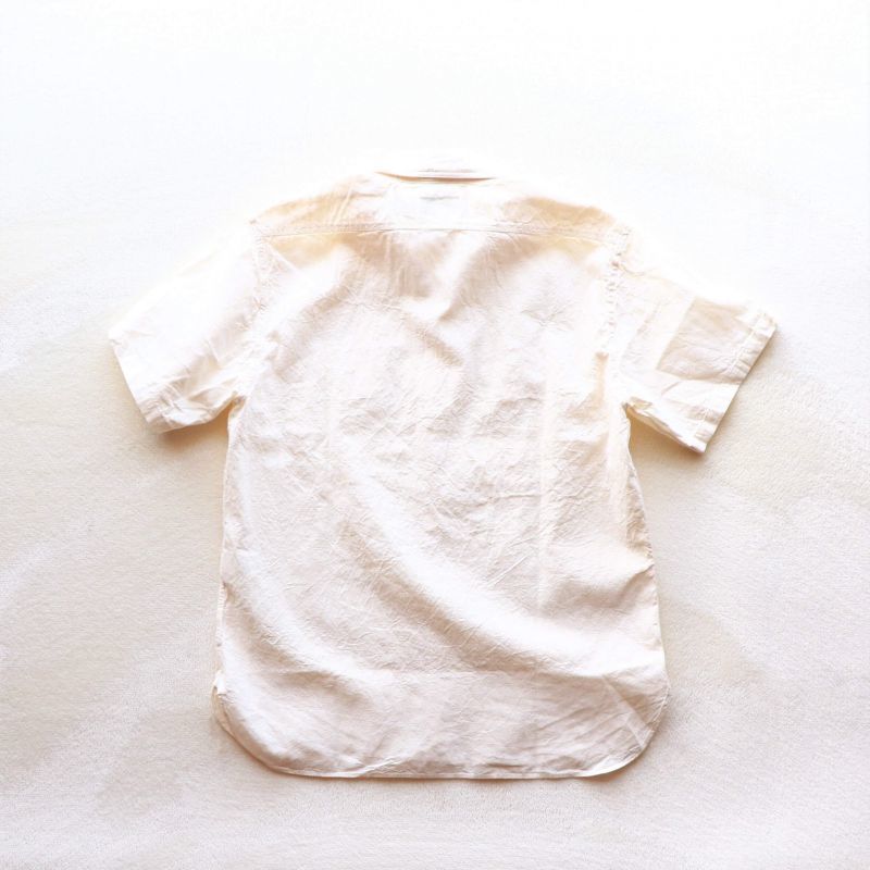 Buzz Rickson's バズリクソンズ WHITE CHAMBRAY S/S WORK SHIRT シャンブレーワークシャツ ホワイト