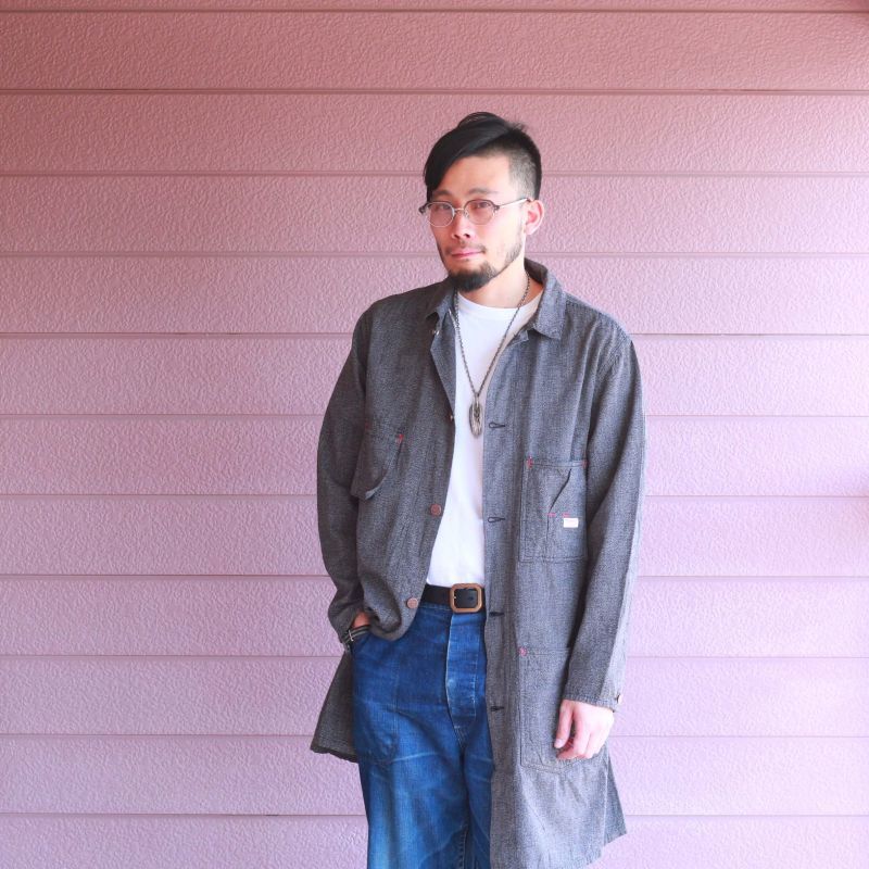 TCB jeans TCBジーンズ Tabby's Coat Black Chambray タビーズコート ブラックシャンブレー