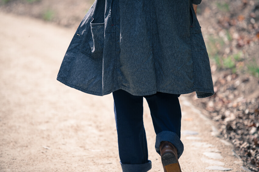 TCB jeans TCBジーンズ Tabby's Coat Black Chambray タビーズコート ブラックシャンブレー