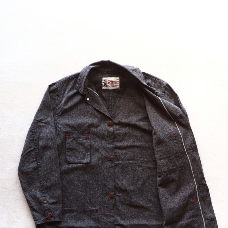 TCB jeans TCBジーンズ Tabby's Coat Black Chambray タビーズコート ブラックシャンブレー