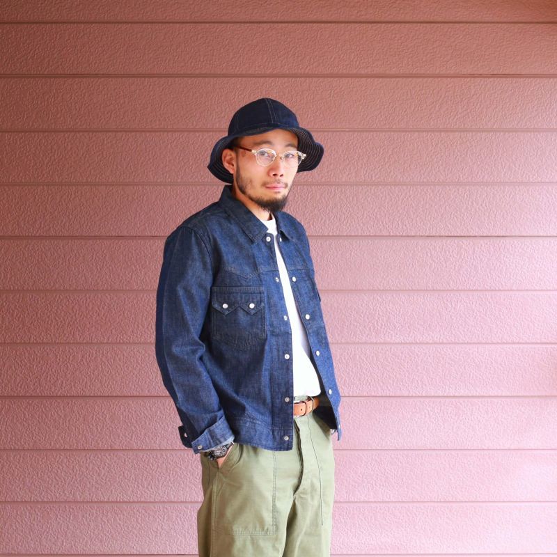 TCB jeans TCBジーンズ Buckaroo Jacket Indigo バッカルージャケット インディゴ