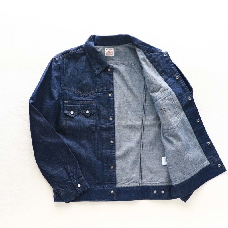 TCB jeans TCBジーンズ Buckaroo Jacket Indigo バッカルージャケット インディゴ