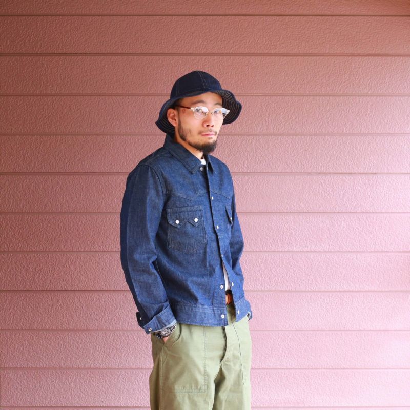 TCB jeans TCBジーンズ Buckaroo Jacket Indigo バッカルージャケット インディゴ