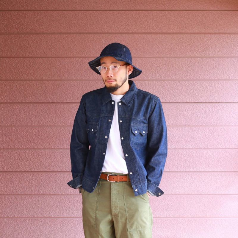 TCB jeans TCBジーンズ Buckaroo Jacket Indigo バッカルージャケット インディゴ