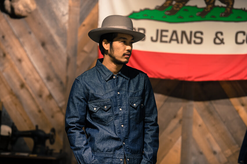 TCB jeans TCBジーンズ Buckaroo Jacket Indigo バッカルージャケット インディゴ