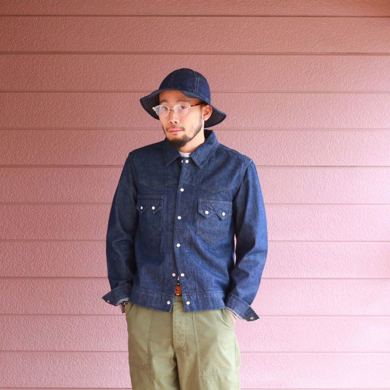 TCB jeans TCBジーンズ Buckaroo Jacket Indigo バッカルージャケット インディゴ