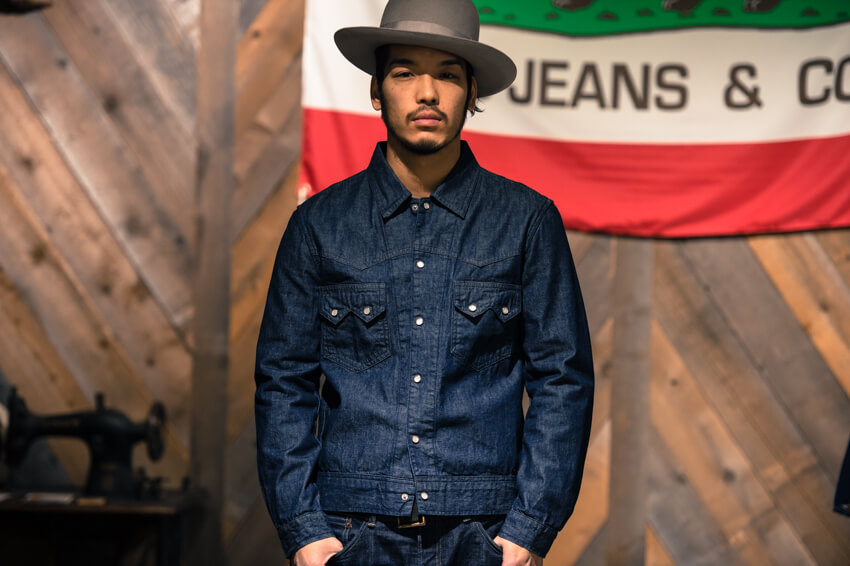 TCB jeans TCBジーンズ Buckaroo Jacket Indigo バッカルージャケット インディゴ