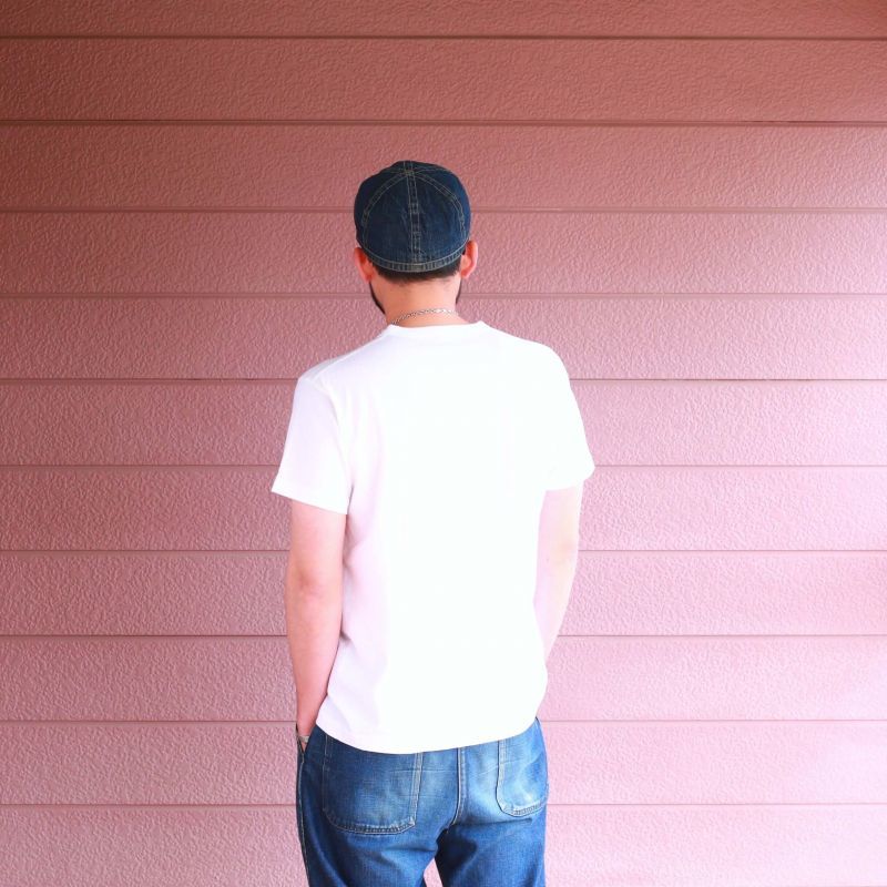 Buzz Rickson's バズリクソンズ SLUB YARN T-SHIRT UNITED STATES NAVY スラブ プリントTEE ホワイト