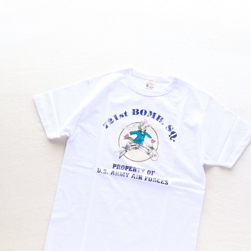 Buzz Rickson's バズリクソンズ S/S T-SHIRT 721st BOMB. SQ. プリントTシャツ