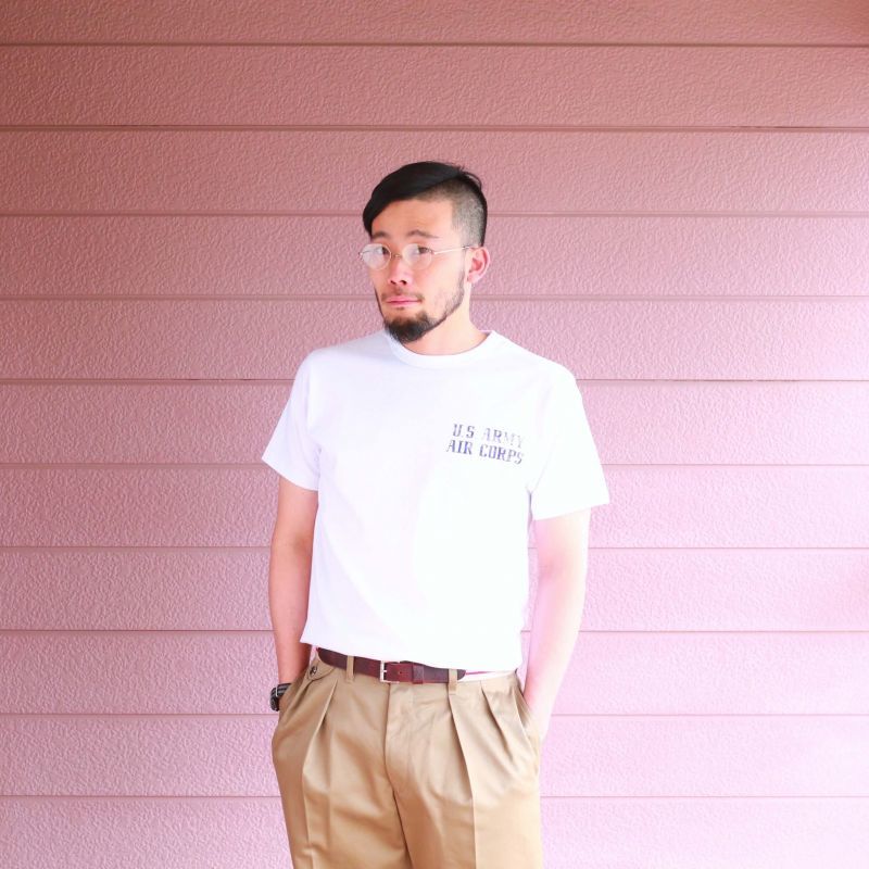 BUZZ RICKSON バズリクソンズ　U.S ARMY 両面プリントTシャツ