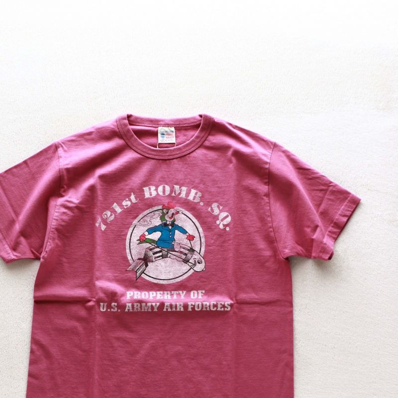 Buzz Rickson's バズリクソンズ S/S T-SHIRT 721st BOMB. SQ. プリントTシャツ