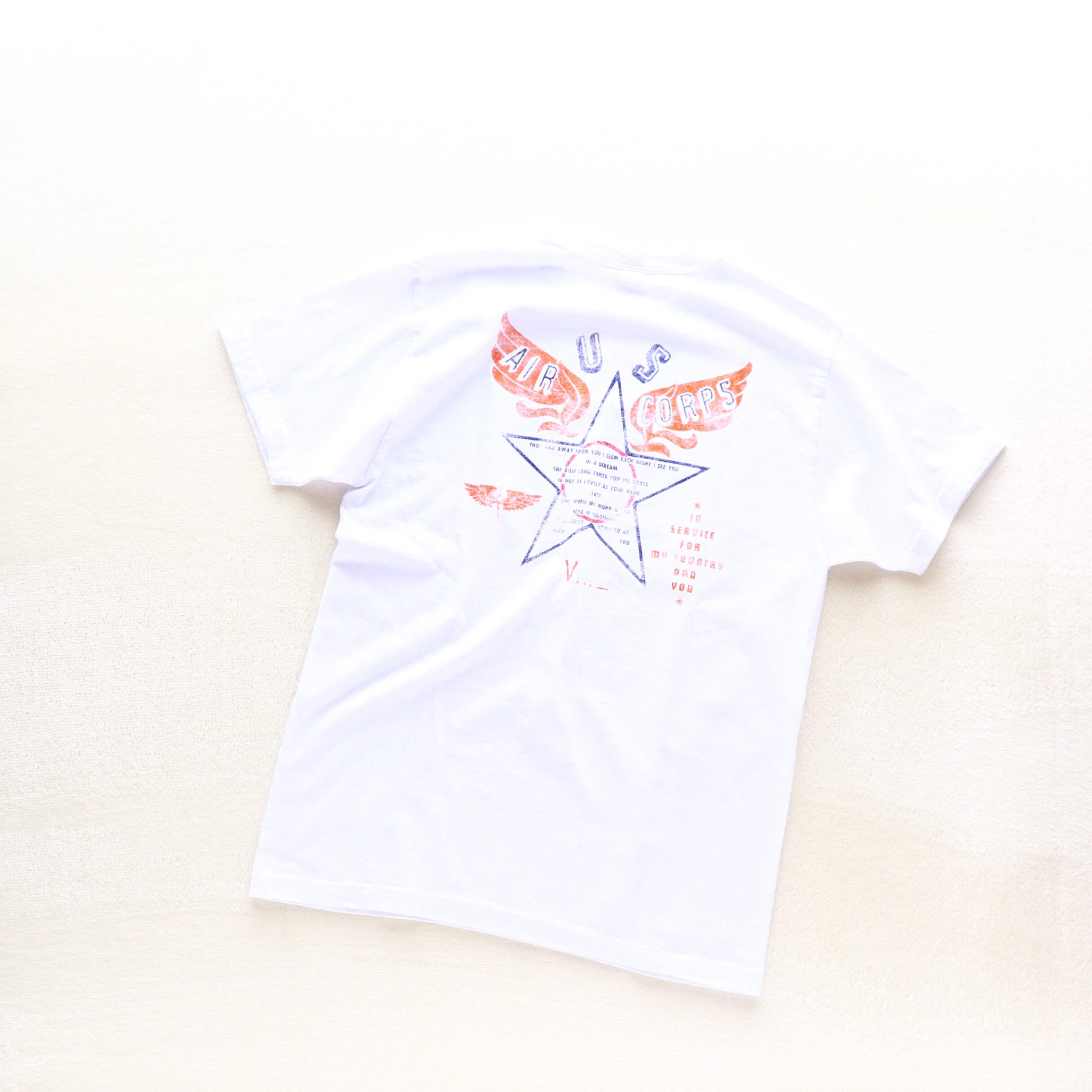 Buzz Rickson's バズリクソンズ S/S T-SHIRT U.S. ARMY AIR CORPS プリントTシャツ