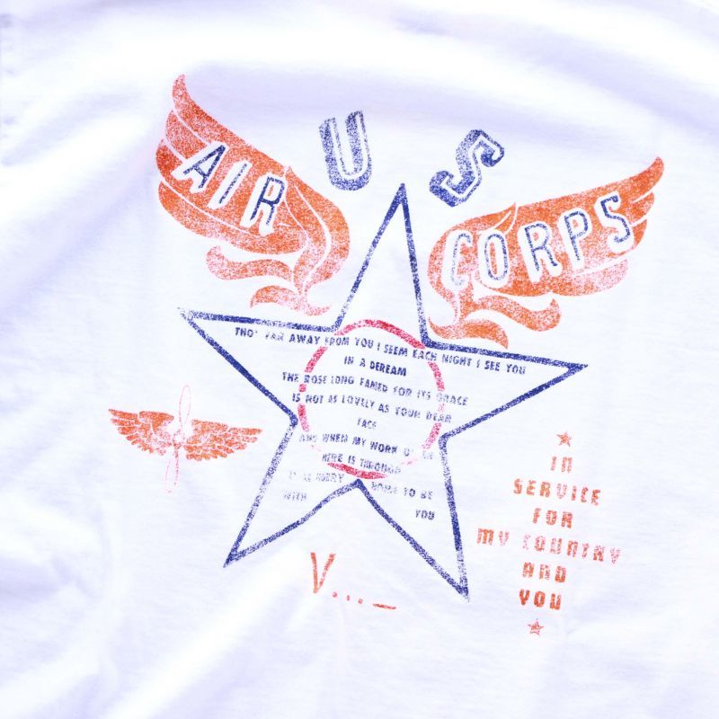 Buzz Rickson's バズリクソンズ S/S T-SHIRT U.S. ARMY AIR CORPS プリントTシャツ