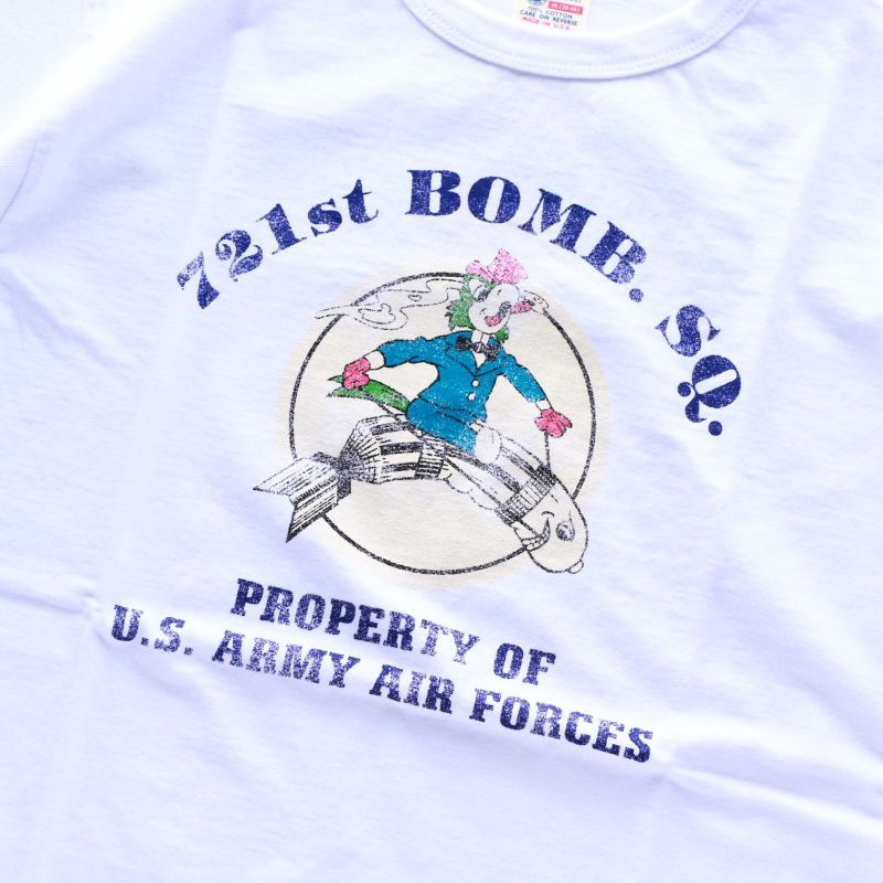 Buzz Rickson's バズリクソンズ S/S T-SHIRT 721st BOMB. SQ. プリントTシャツ