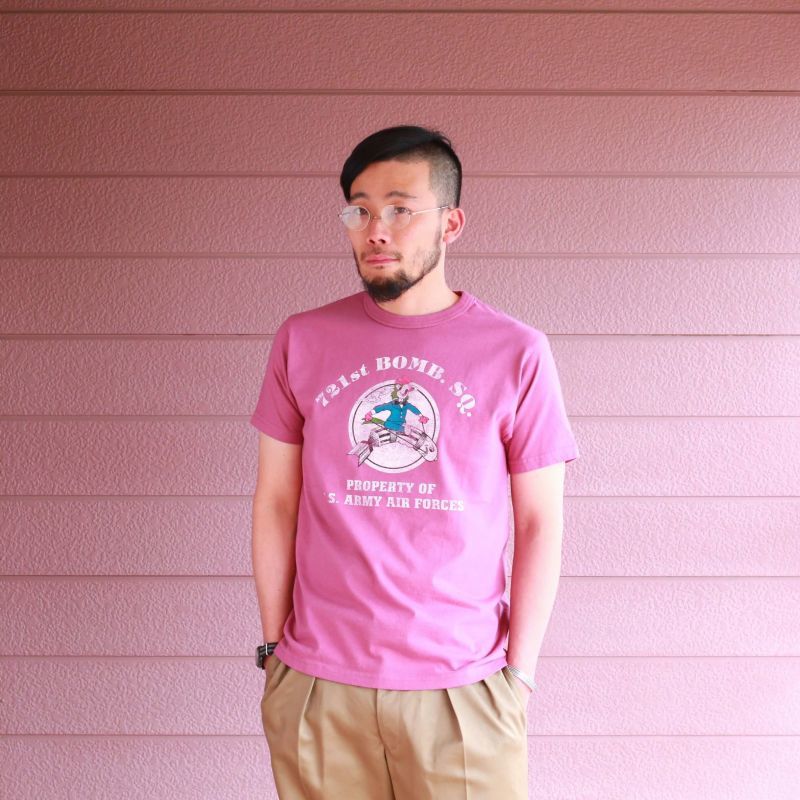 Buzz Rickson's バズリクソンズ S/S T-SHIRT 721st BOMB. SQ. プリントTシャツ