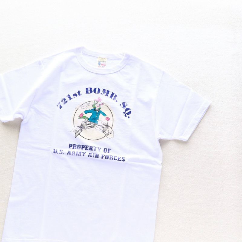 Buzz Rickson's バズリクソンズ S/S T-SHIRT 721st BOMB. SQ. プリントTシャツ