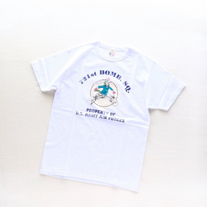 Buzz Rickson's バズリクソンズ S/S T-SHIRT 721st BOMB. SQ. プリントTシャツ