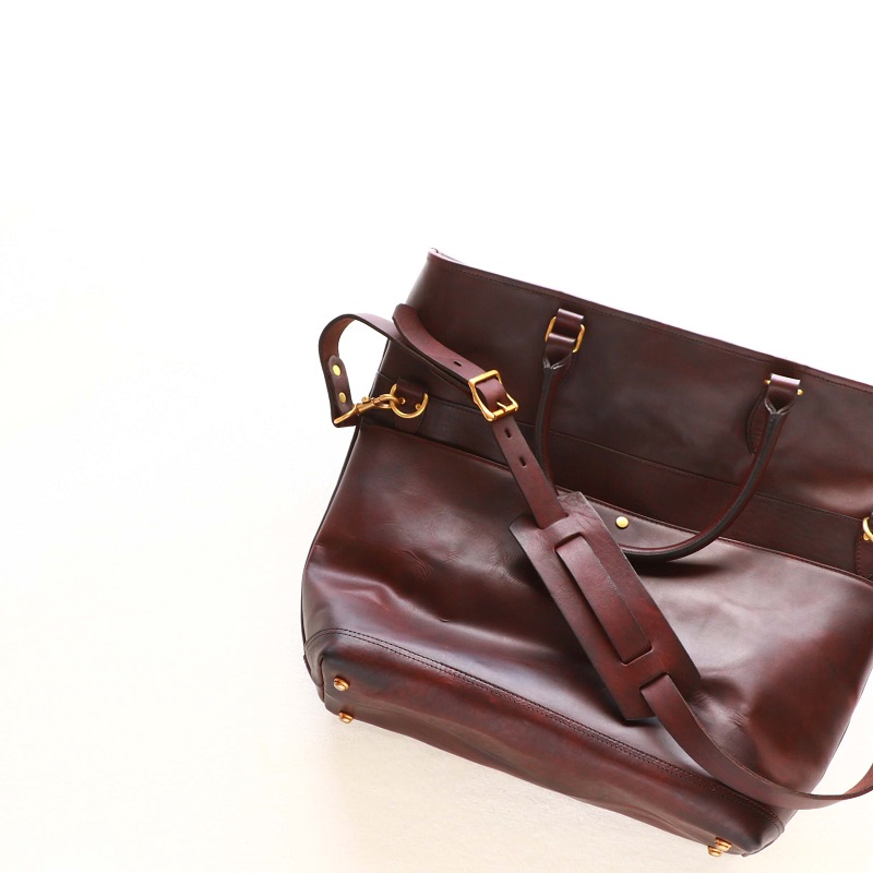 vasco ヴァスコ LEATHER NELSON 2WAY BAG レザーネルソン2WAYバッグ ブラウン VS-244LS