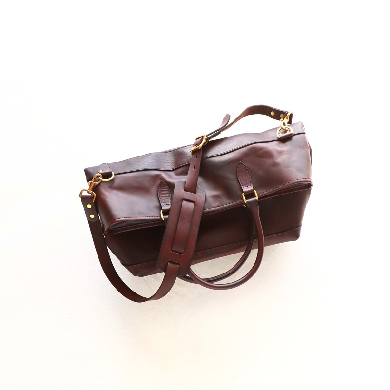 vasco ヴァスコ LEATHER NELSON 2WAY BAG レザーネルソン2WAYバッグ ブラウン VS-244LS