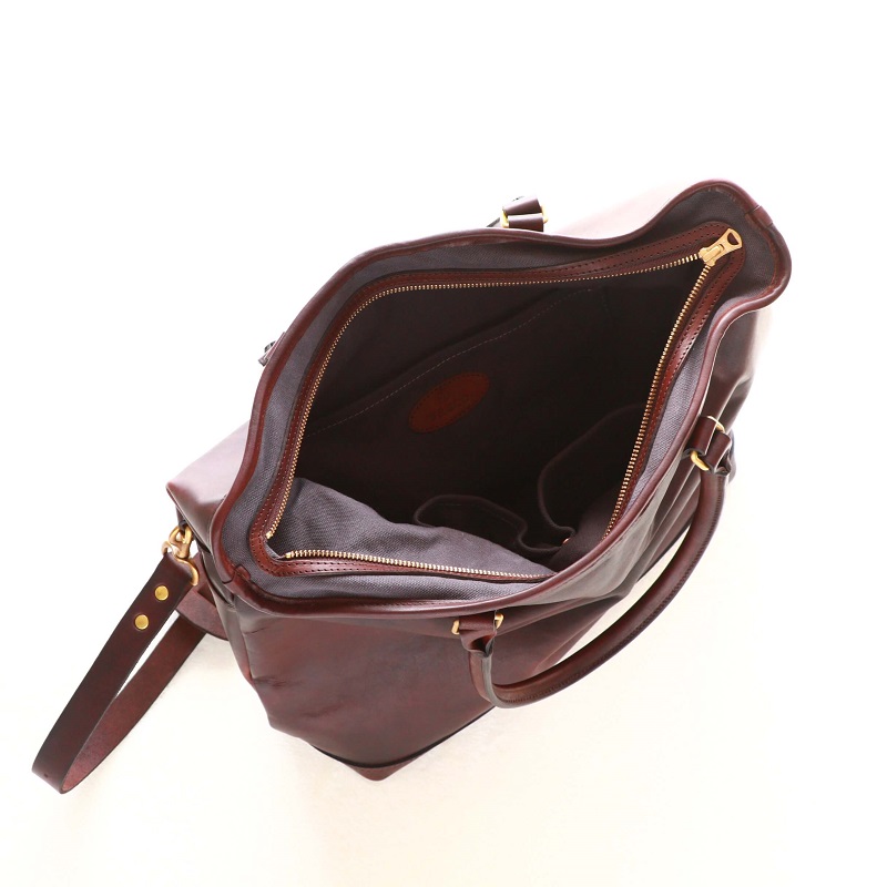 vasco ヴァスコ LEATHER NELSON 2WAY BAG レザーネルソン2WAYバッグ ブラウン VS-244LS