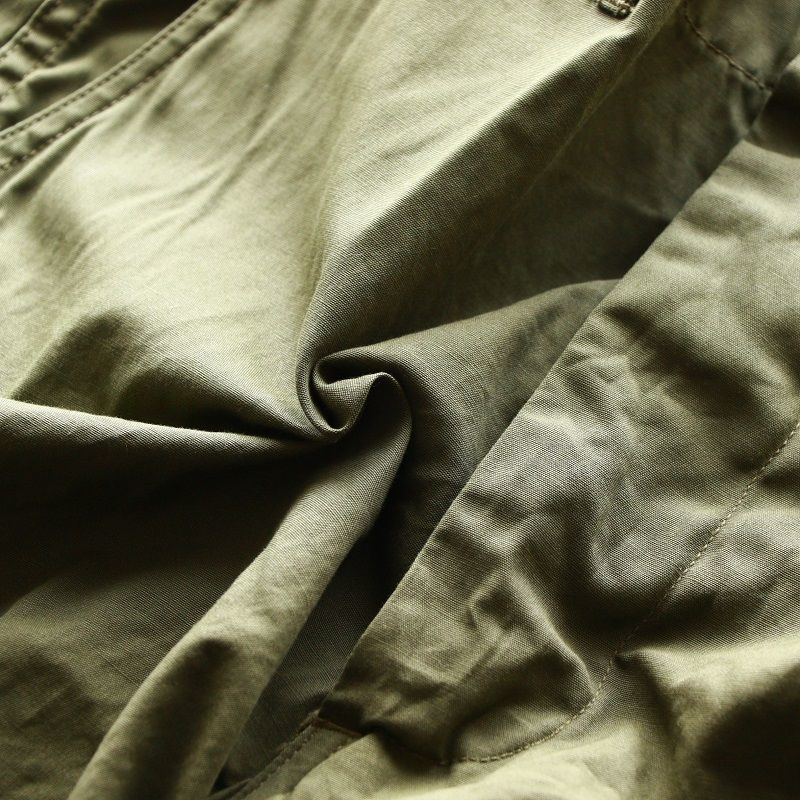 Buzz Rickson's バズリクソンズ TROUSERS,MEN'S, COTTON WIND RESISTANT POPLIN, OLIVE GREEN, ARMY SHADE 107 SHORTS カーゴショーツ