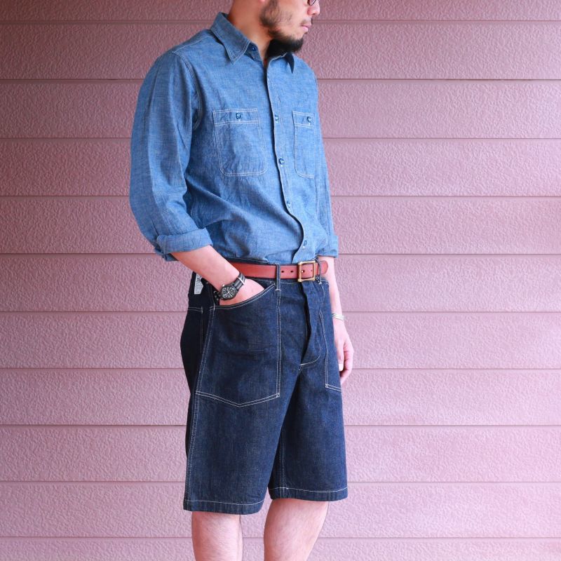 Buzz Rickson's バズリクソンズ TROUSERS,WORKING, DENIM SHORTS ワーキングデニムショーツ