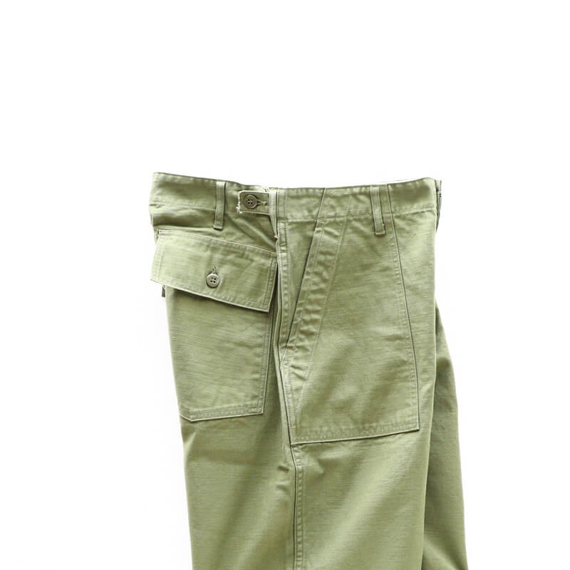 Buzz Rickson's バズリクソンズ TROUSERS MEN'S COTTON SATEEN OLIVE GREEN QM SHADE 107,TYPE I,CLASS SHORTS ベイカーショーツ