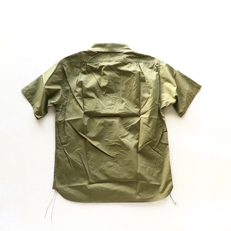 Buzz Rickson's バズリクソンズ UTILITY S/S SHIRTS N-3 ユーティリティー半袖シャツ オリーブ