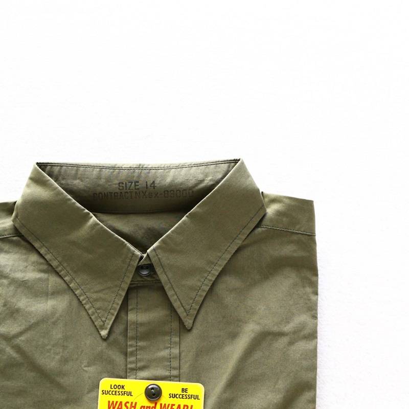 Buzz Rickson's バズリクソンズ UTILITY S/S SHIRTS N-3 ユーティリティー半袖シャツ オリーブ