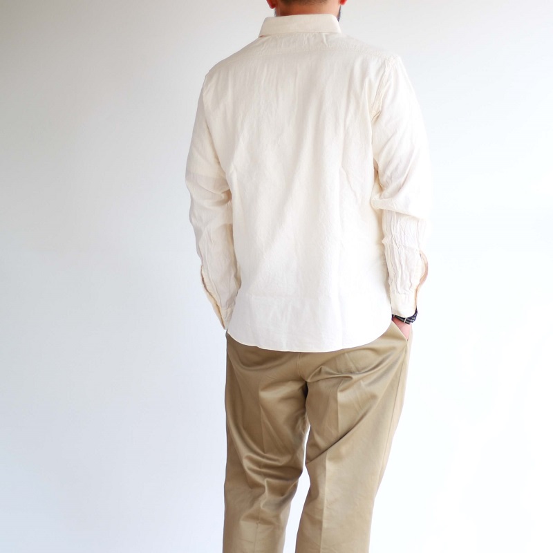 Buzz Rickson's バズリクソンズ WHITE CHAMBRAY WORK SHIRT ホワイトシャンブレー ワークシャツ
