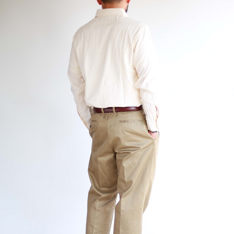 Buzz Rickson's バズリクソンズ WHITE CHAMBRAY WORK SHIRT ホワイトシャンブレー ワークシャツ