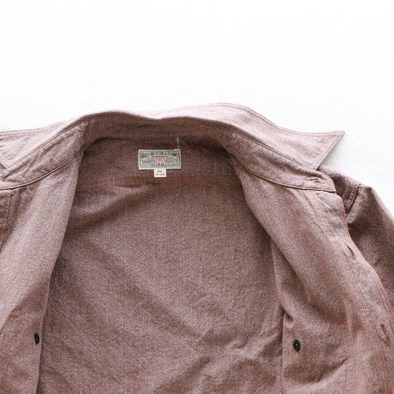 Buzz Rickson's バズリクソンズ COTTON COVERT WORK SHIRT コットンカバート ワークシャツ