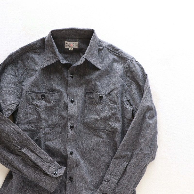 Buzz Rickson's バズリクソンズ COTTON COVERT WORK SHIRT コットンカバート ワークシャツ