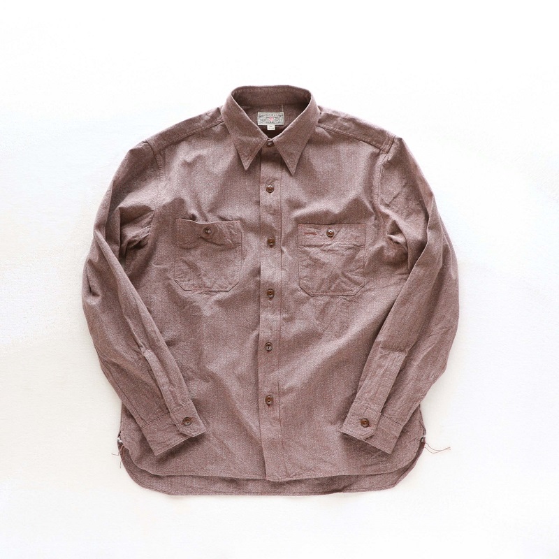 Buzz Rickson's バズリクソンズ COTTON COVERT WORK SHIRT コットンカバート ワークシャツ