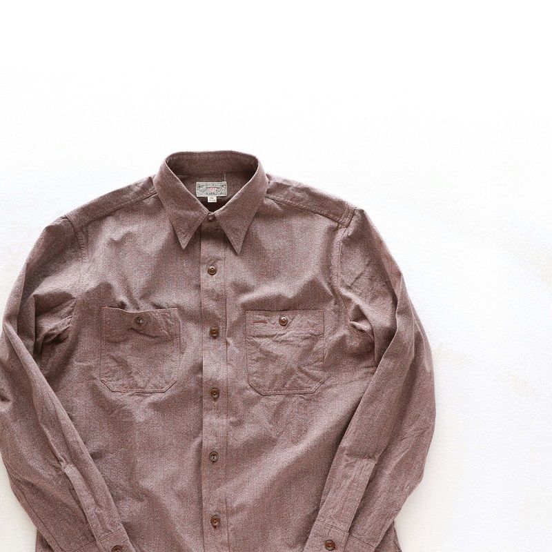 Buzz Rickson's バズリクソンズ COTTON COVERT WORK SHIRT コットンカバート ワークシャツ