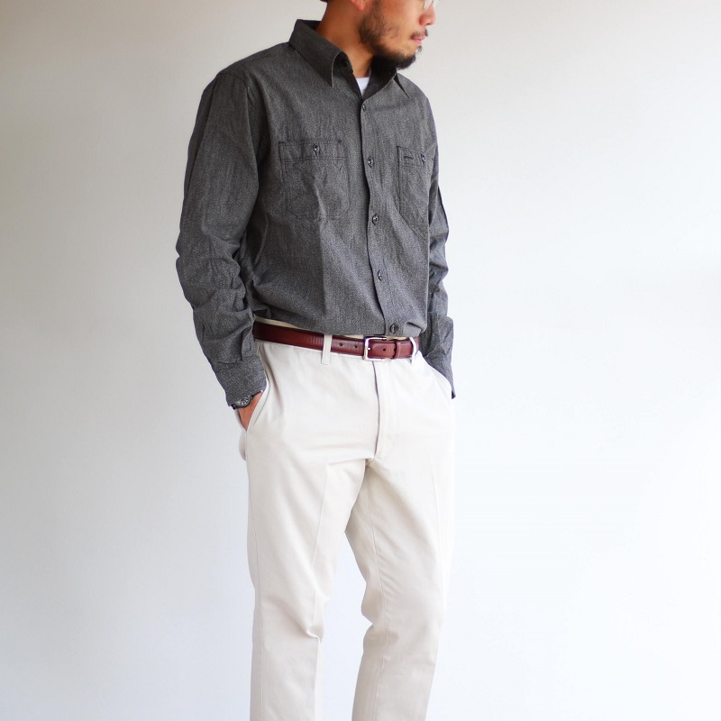 Buzz Rickson's バズリクソンズ COTTON COVERT WORK SHIRT コットンカバート ワークシャツ