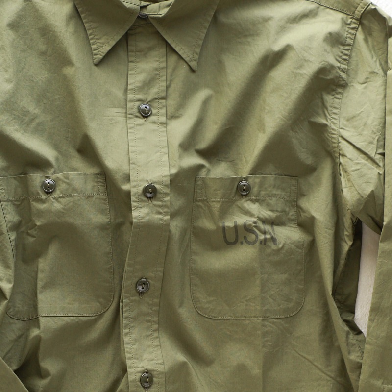 Buzz Rickson's バズリクソンズ UTILITY SHIRTS N-3 ユーティリティシャツ N-3 オリーブ