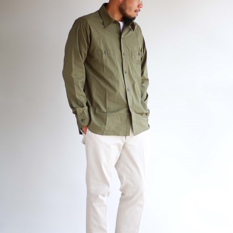 Buzz Rickson's バズリクソンズ UTILITY SHIRTS N-3 ユーティリティシャツ N-3 オリーブ