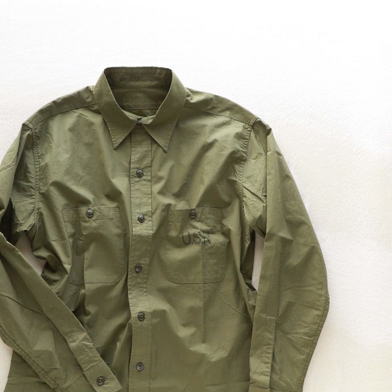 Buzz Rickson's バズリクソンズ UTILITY SHIRTS N-3 ユーティリティシャツ N-3 オリーブ