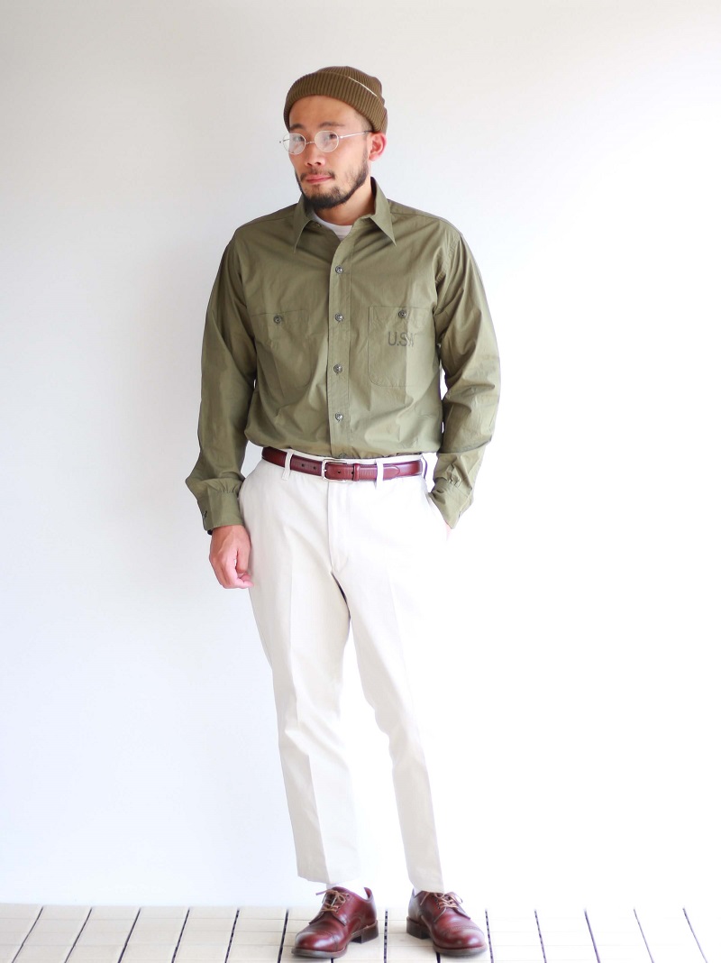 Buzz Rickson's バズリクソンズ UTILITY SHIRTS N-3 ユーティリティシャツ N-3 オリーブ