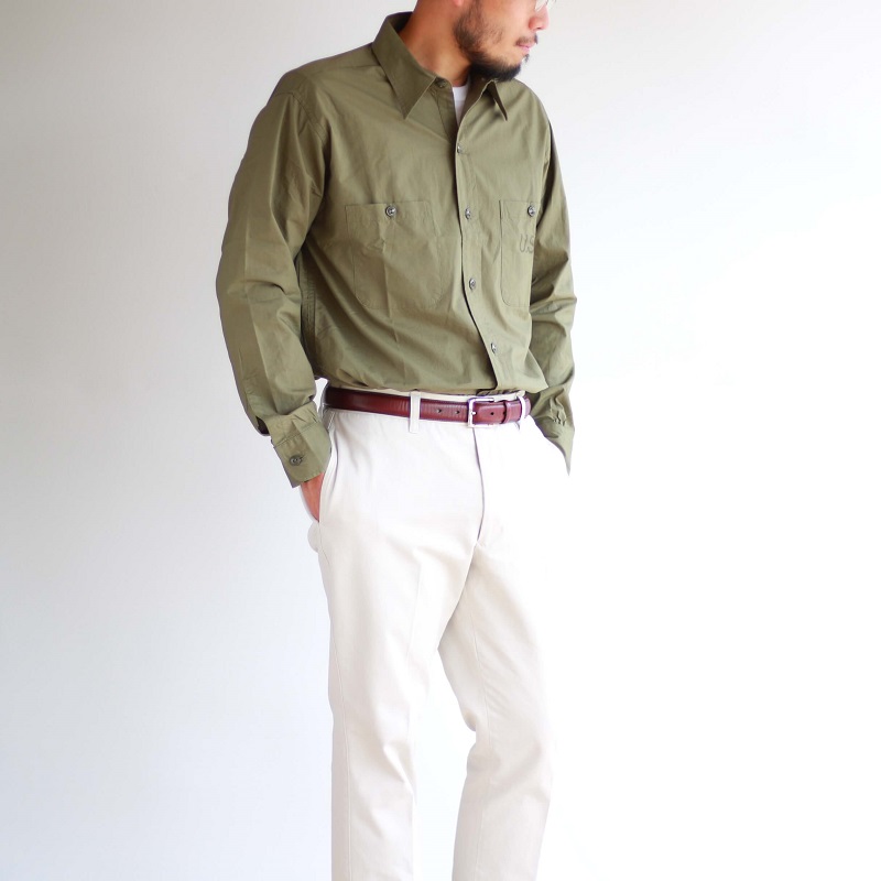 Buzz Rickson's バズリクソンズ UTILITY SHIRTS N-3 ユーティリティシャツ N-3 オリーブ