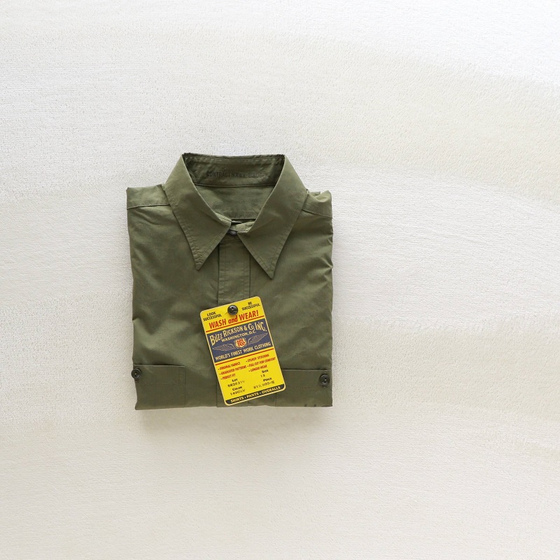 Buzz Rickson's バズリクソンズ UTILITY SHIRTS N-3 ユーティリティシャツ N-3 オリーブ