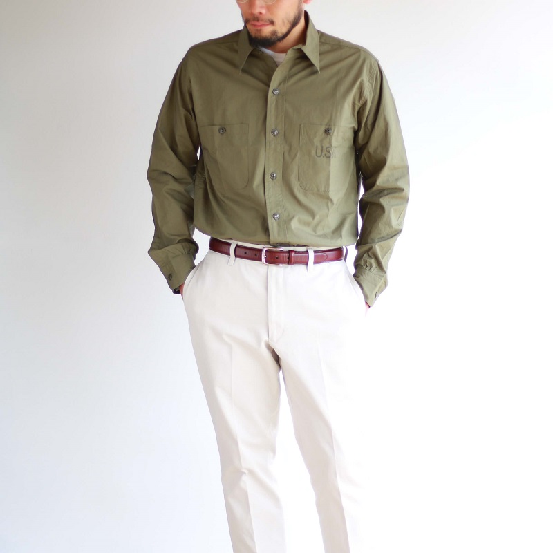 Buzz Rickson's バズリクソンズ UTILITY SHIRTS N-3 ユーティリティシャツ N-3 オリーブ