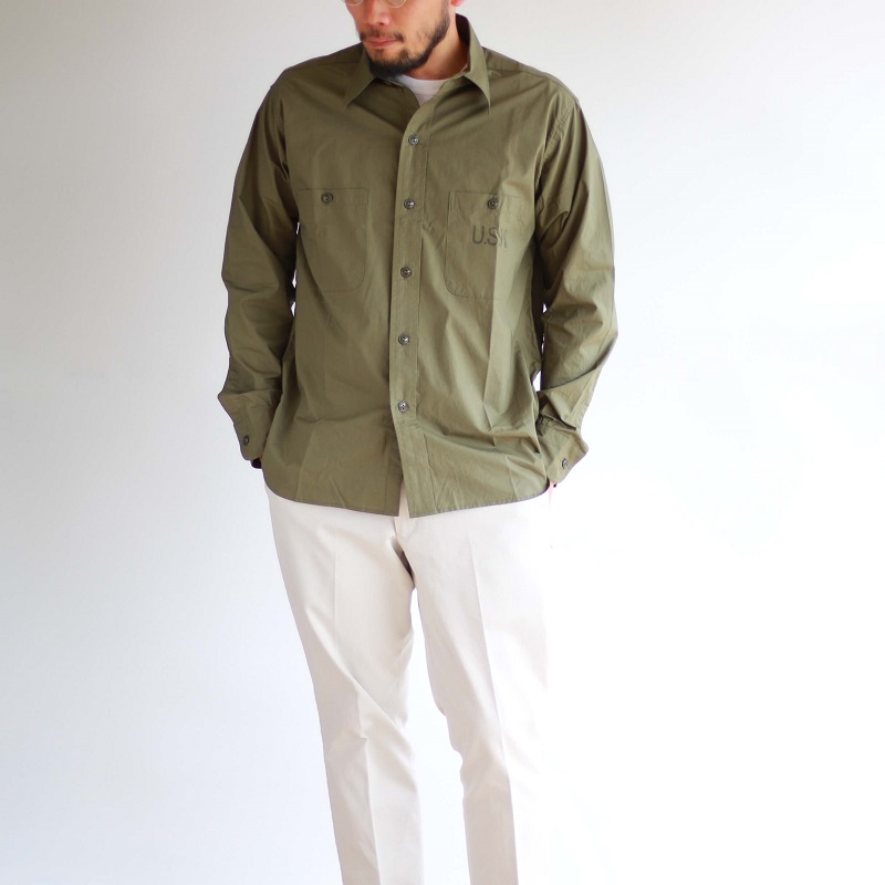 Buzz Rickson's バズリクソンズ UTILITY SHIRTS N-3 ユーティリティシャツ N-3 オリーブ