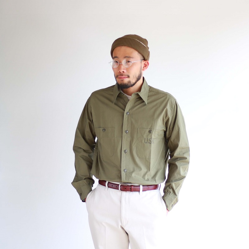 Buzz Rickson's バズリクソンズ UTILITY SHIRTS N-3 ユーティリティシャツ N-3 オリーブ