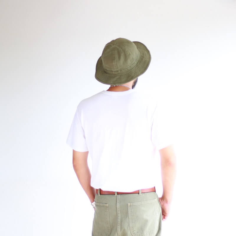 Buzz Rickson's バズリクソンズ O.D. HERRINGBONE ARMY HAT ヘリンボーンアーミーハット オリーブ Qurious キュリアス 新潟 通販