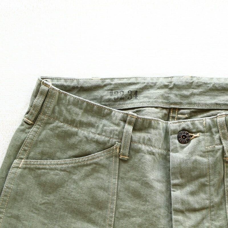 Buzz Rickson's バズリクソンズ HERRINGBONE U.S. MARINE COOP PANTS EARLY MODEL USMC ヘリンボーンパンツ 初期型 