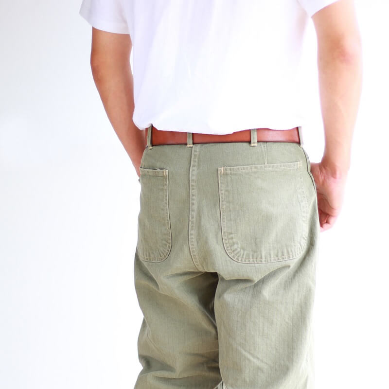 Buzz Rickson's バズリクソンズ HERRINGBONE U.S. MARINE COOP PANTS