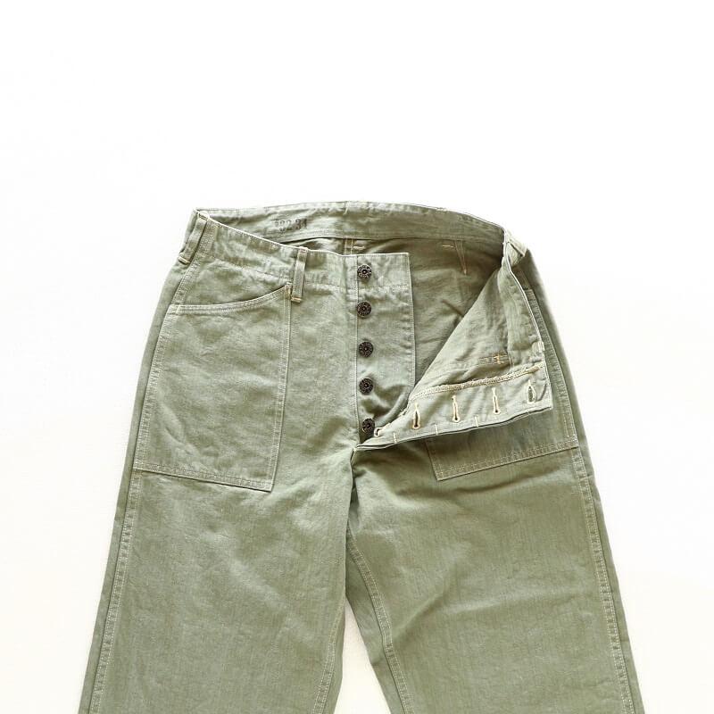 Buzz Rickson's バズリクソンズ HERRINGBONE U.S. MARINE COOP PANTS EARLY MODEL USMC ヘリンボーンパンツ 初期型 