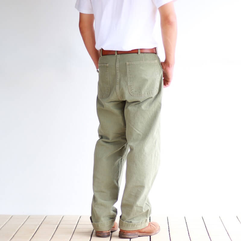 Buzz Rickson's バズリクソンズ HERRINGBONE U.S. MARINE COOP PANTS EARLY MODEL USMC ヘリンボーンパンツ 初期型 